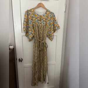 EMERSON FRY orange pattern dress